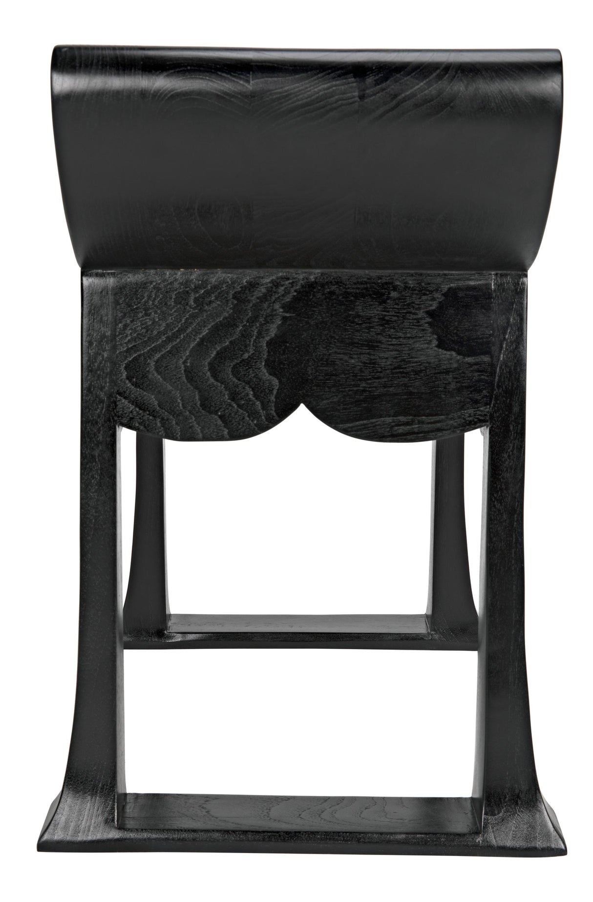 NOIR Wey Stool Charcoal Black