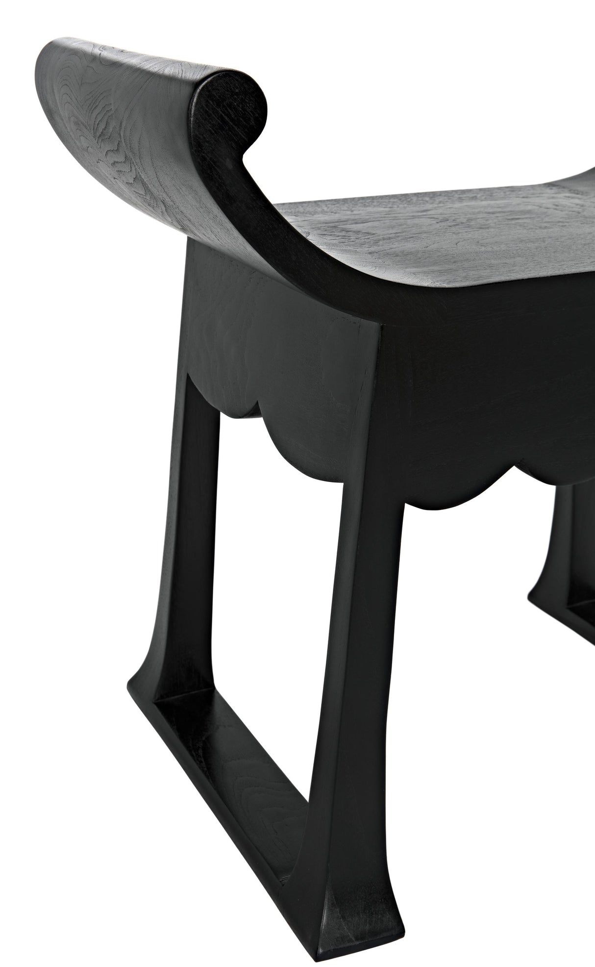 NOIR Wey Stool Charcoal Black