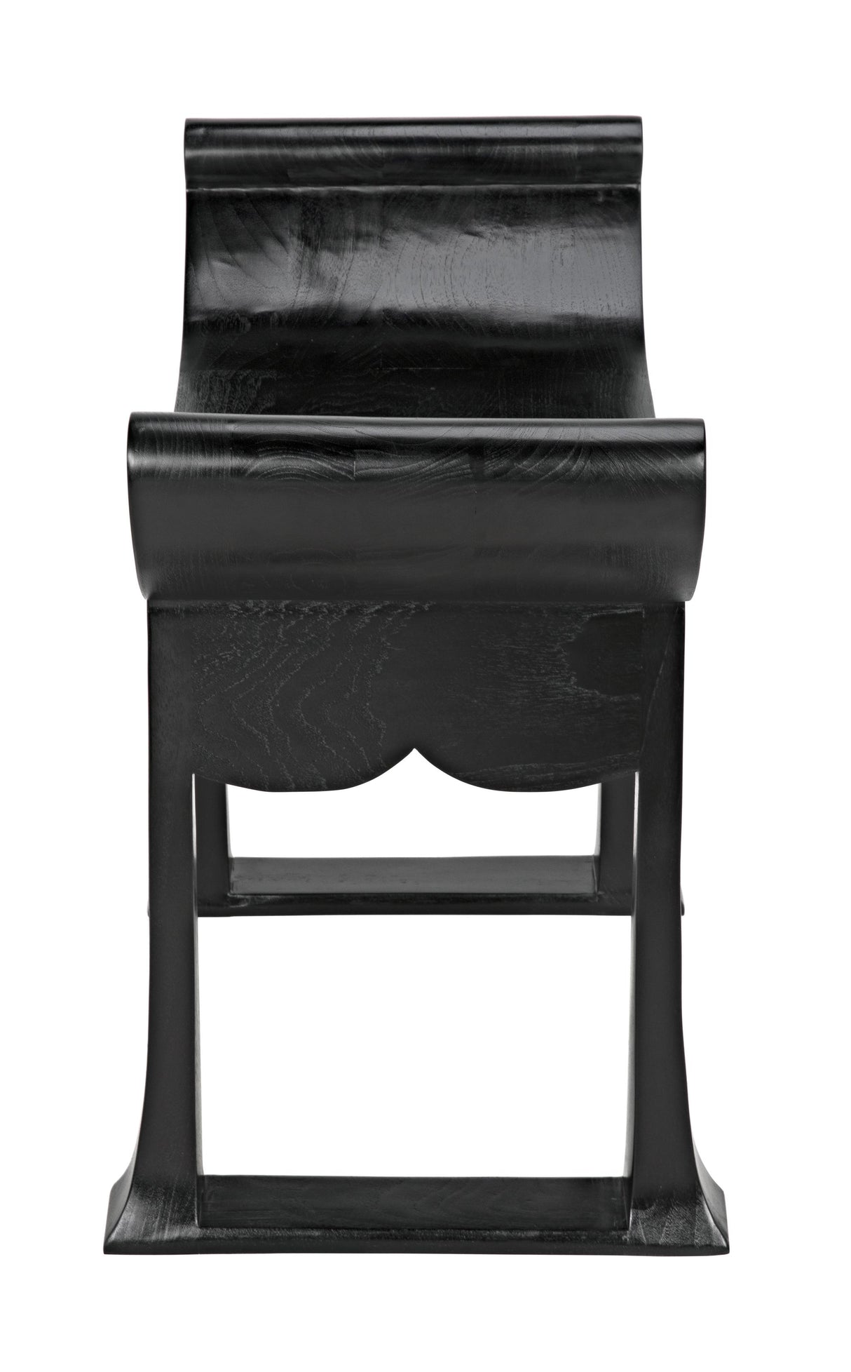 NOIR Wey Stool Charcoal Black