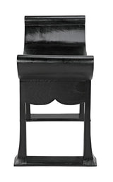 NOIR Wey Stool Charcoal Black