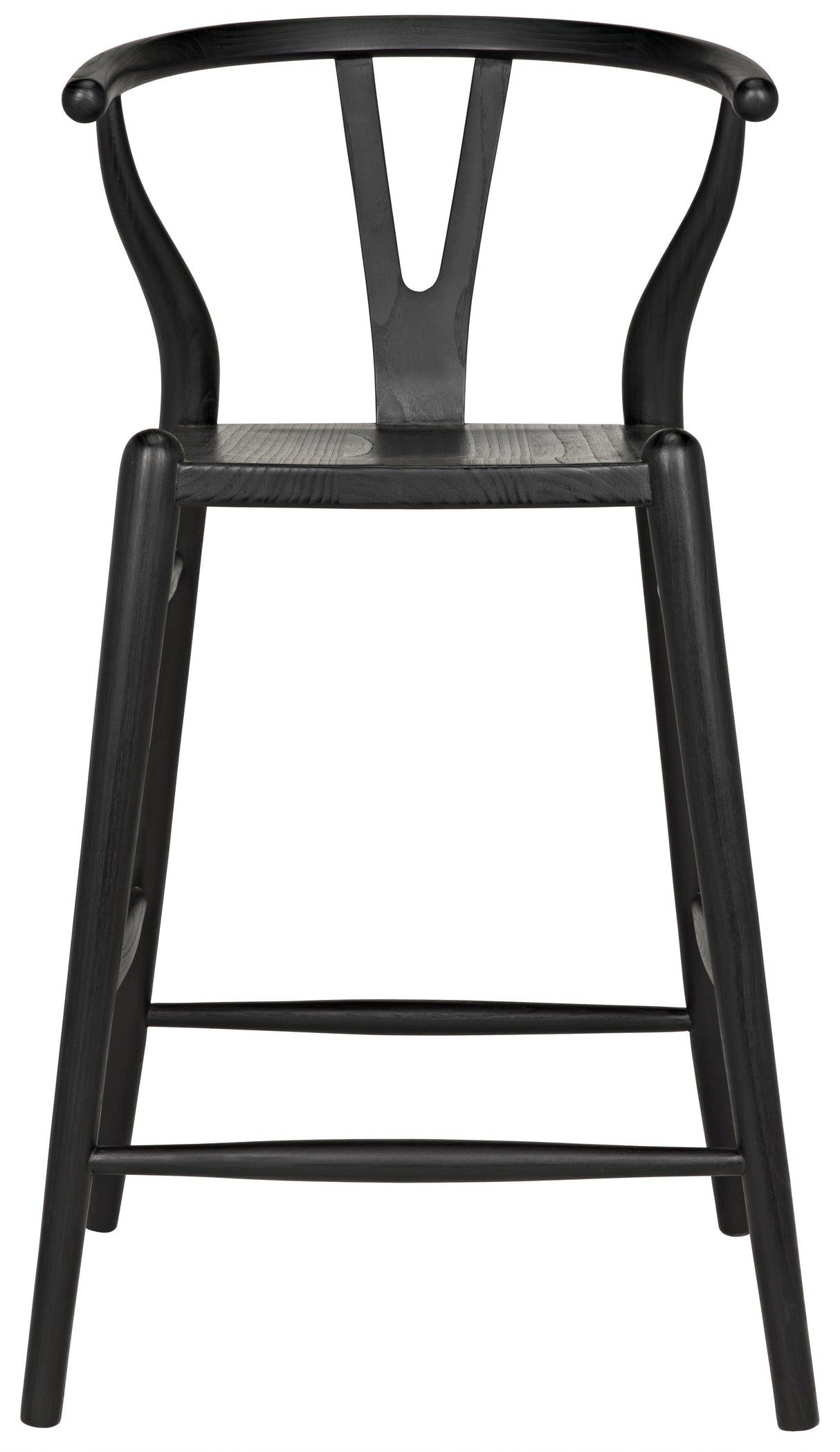 NOIR Zola Counter Stool Charcoal Black