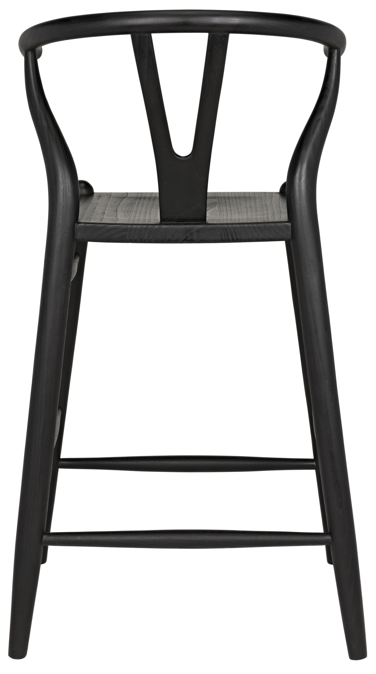 NOIR Zola Counter Stool Charcoal Black