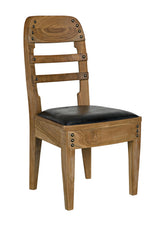 NOIR Laila Chair Teak with Leather