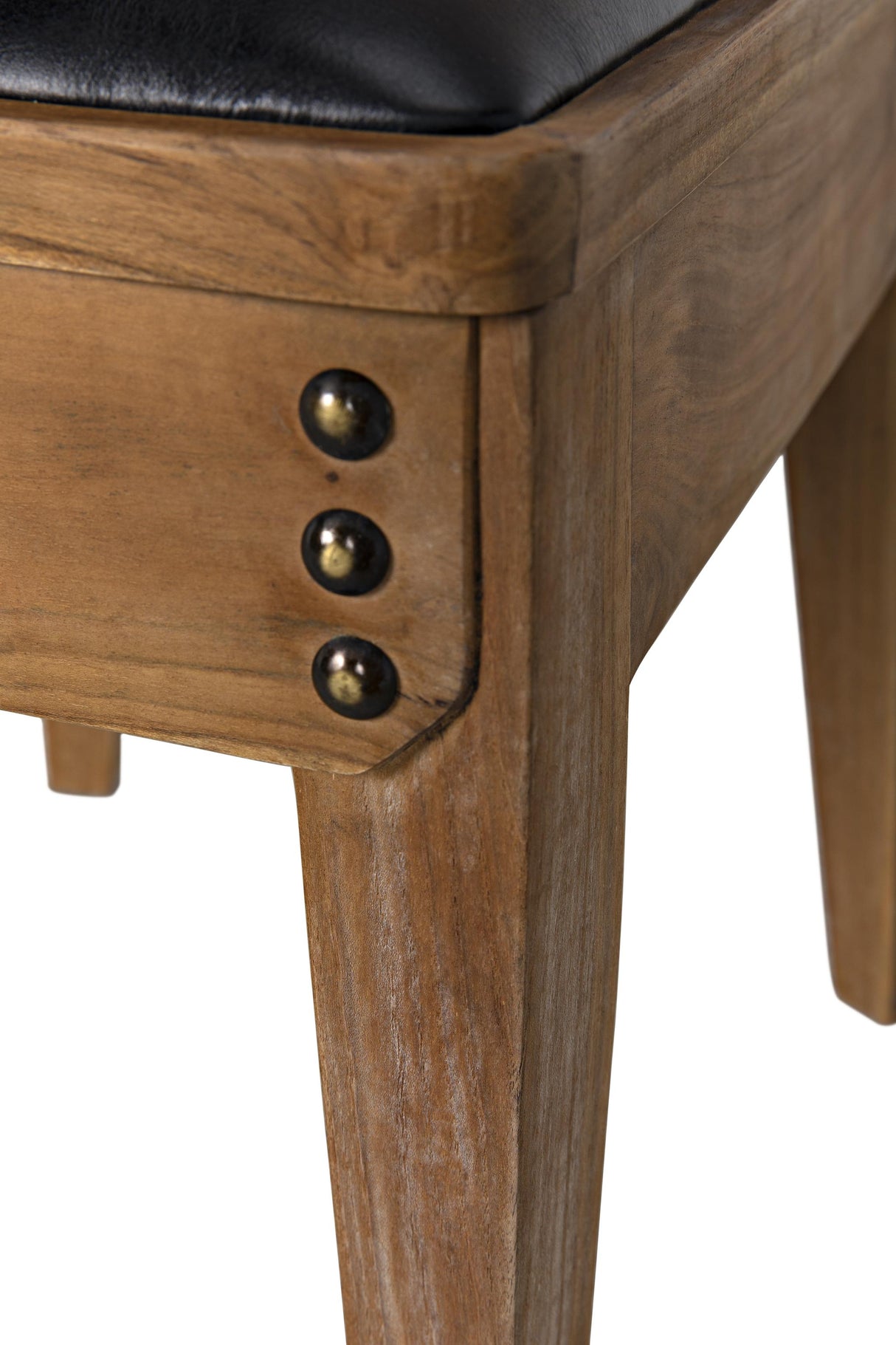 NOIR Laila Chair Teak with Leather