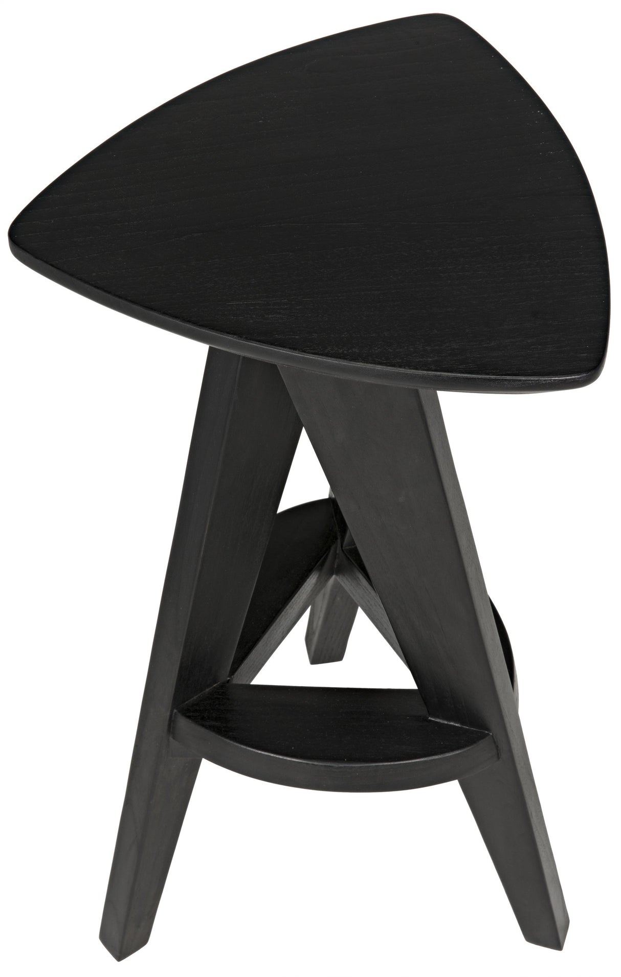 NOIR Twist Counter Stool Charcoal Black