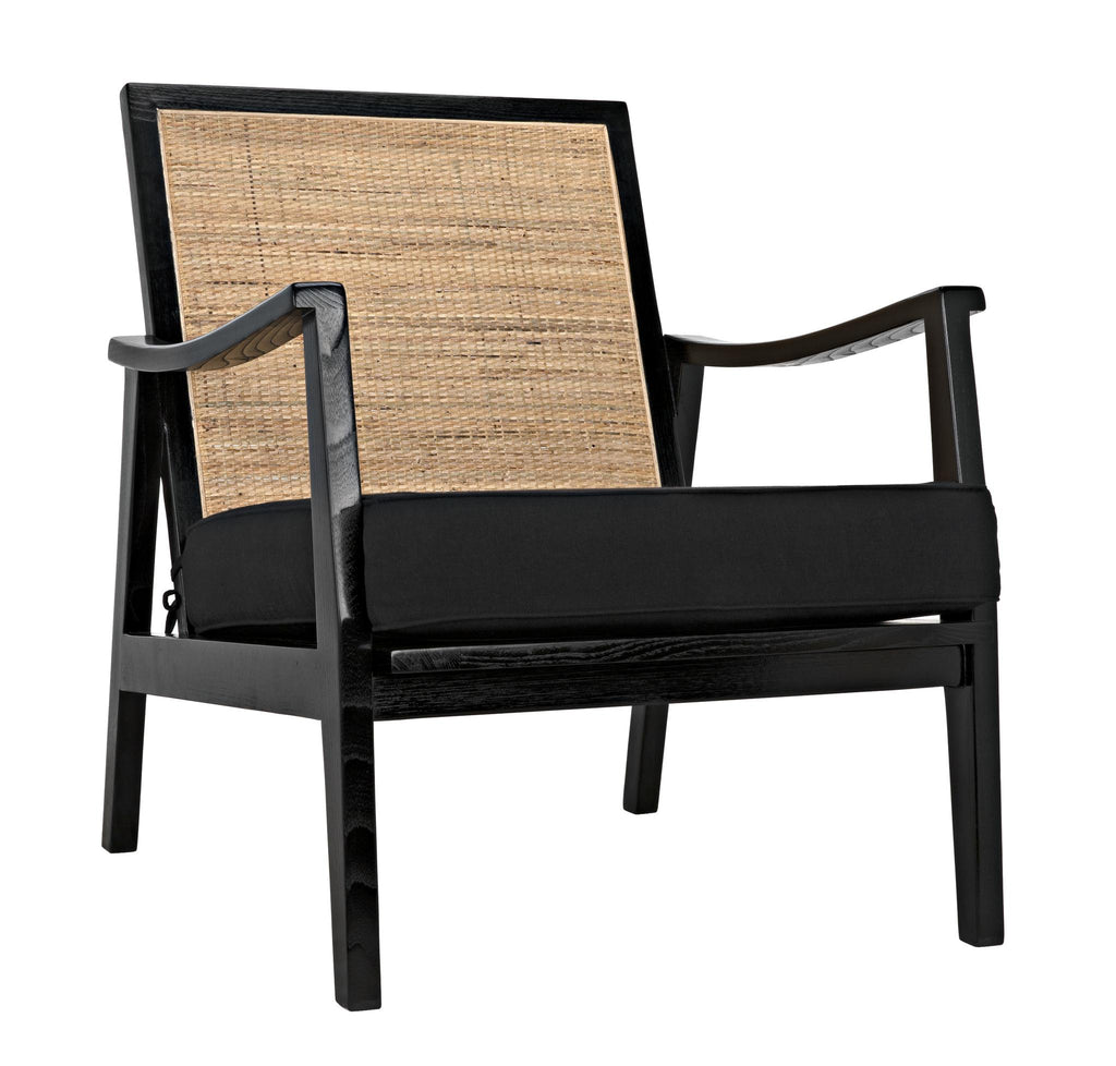 NOIR Lichtenstein Chair Charcoal Black