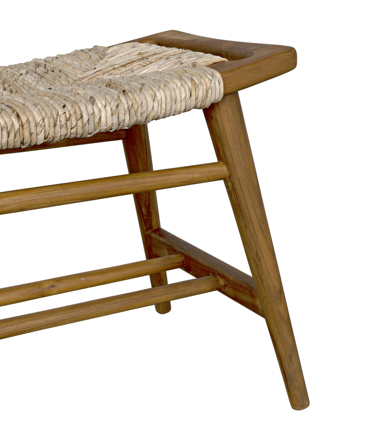 NOIR Stockholm Bench with Woven