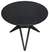 NOIR Victor Dining Table Charcoal Black