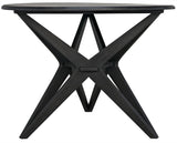 NOIR Victor Dining Table Charcoal Black