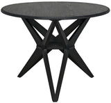 NOIR Victor Dining Table Charcoal Black