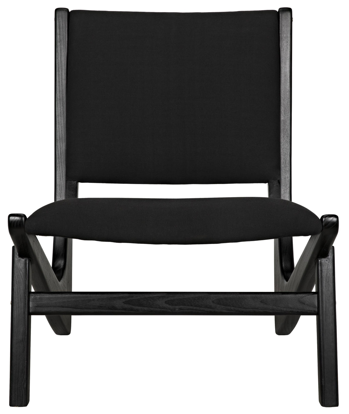 NOIR Boomerang Chair Charcoal Black