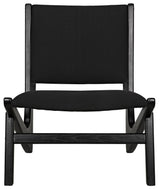 NOIR Boomerang Chair Charcoal Black