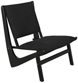 NOIR Boomerang Chair Charcoal Black