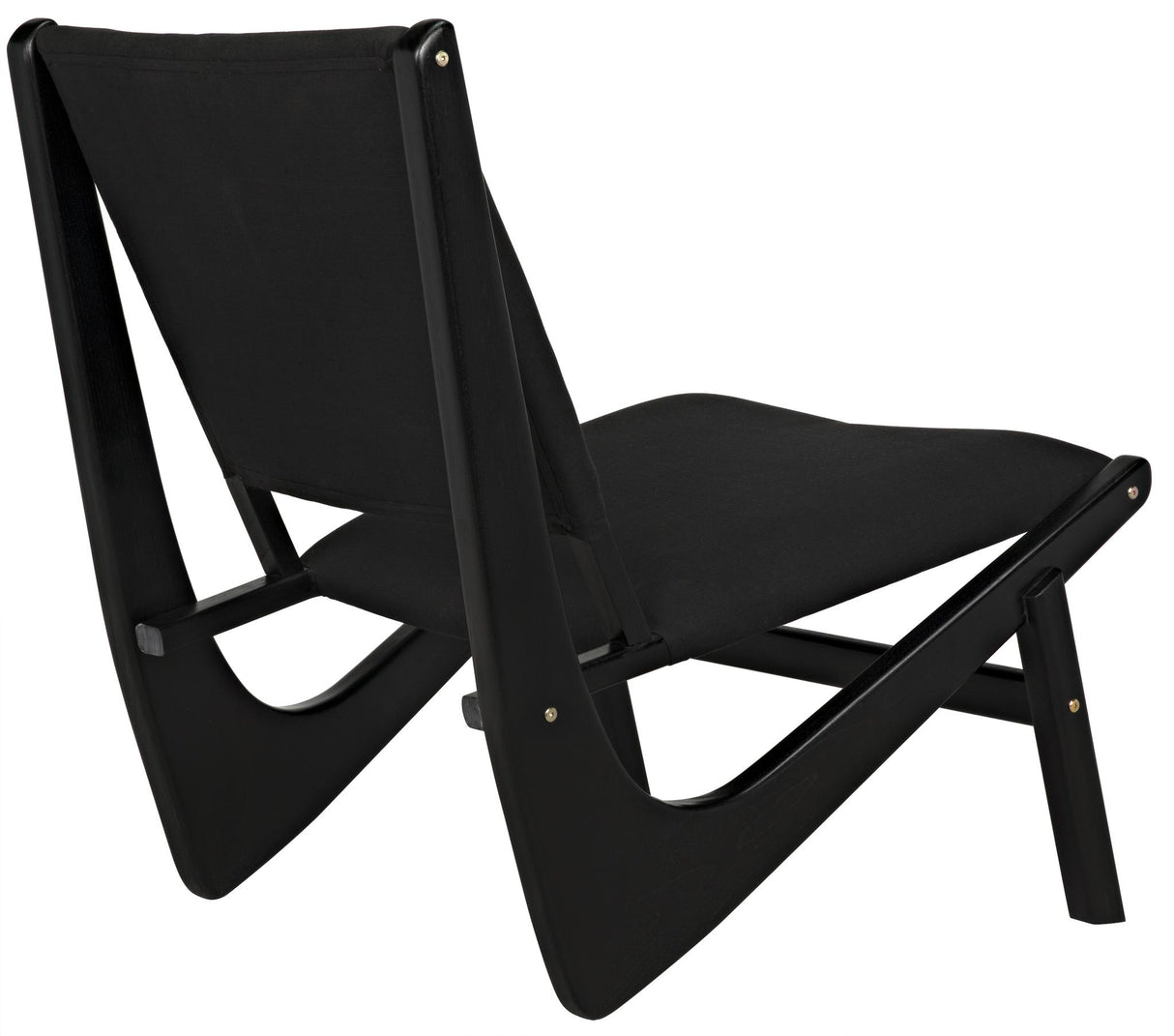 NOIR Boomerang Chair Charcoal Black