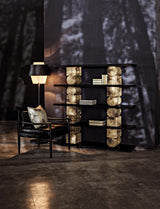 NOIR Fogel Lounge Chair Charcoal Black