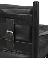 NOIR Fogel Lounge Chair Charcoal Black