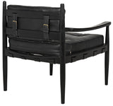 NOIR Fogel Lounge Chair Charcoal Black
