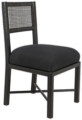 NOIR Lobos Chair Charcoal Black