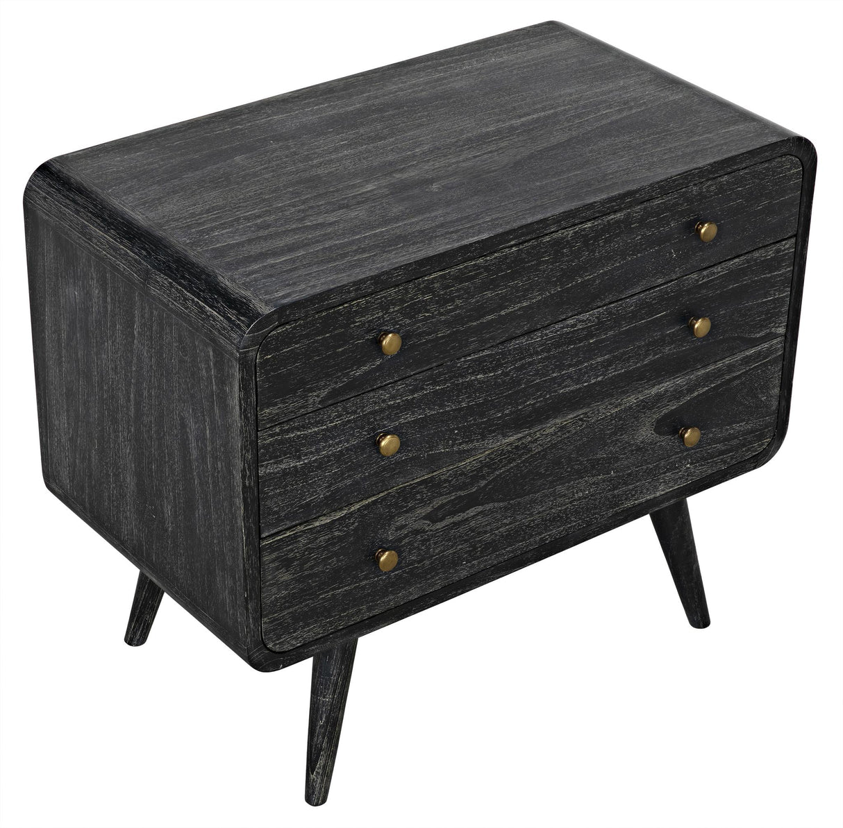 NOIR Bart Chest Cinder Black