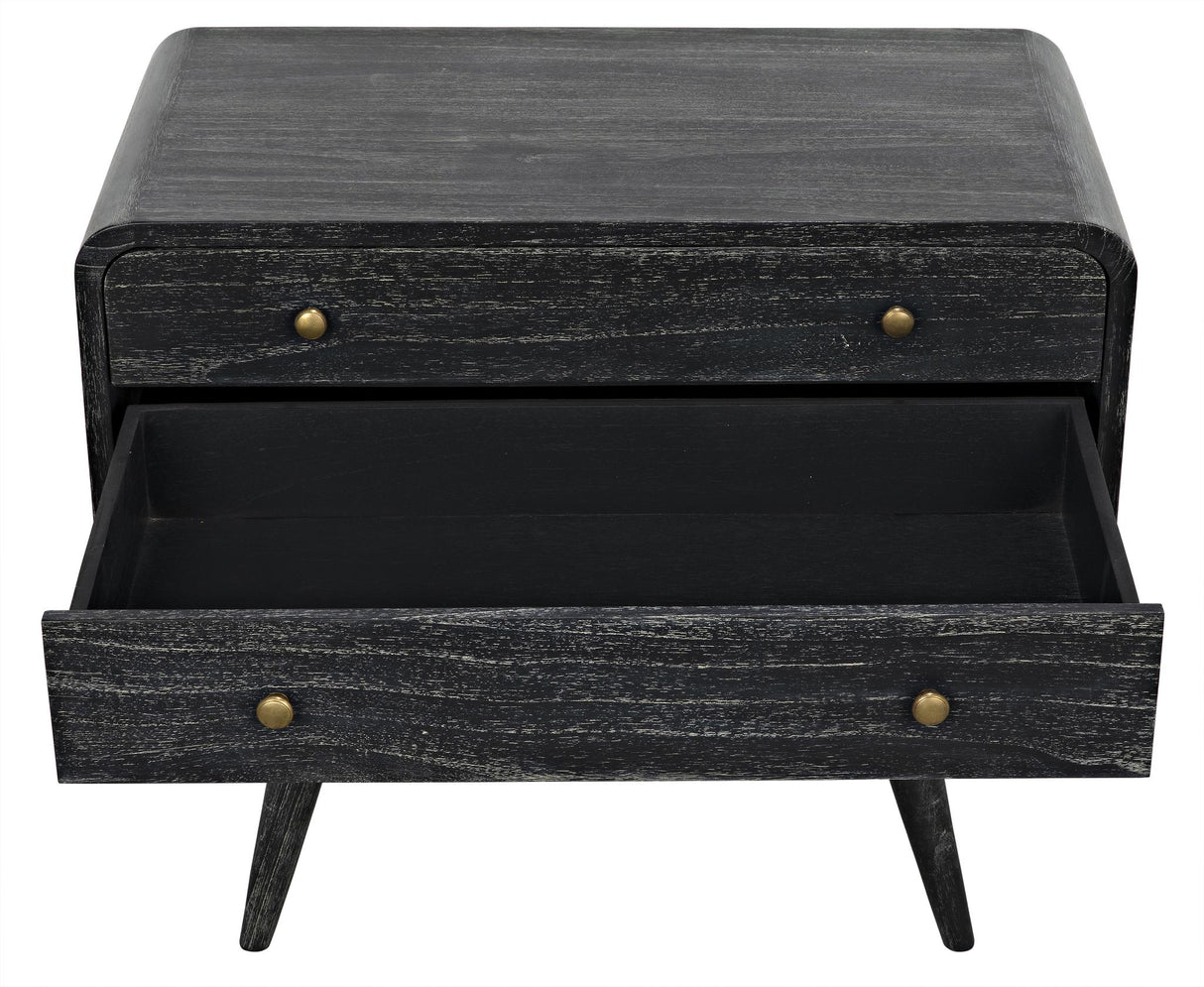 NOIR Bart Chest Cinder Black