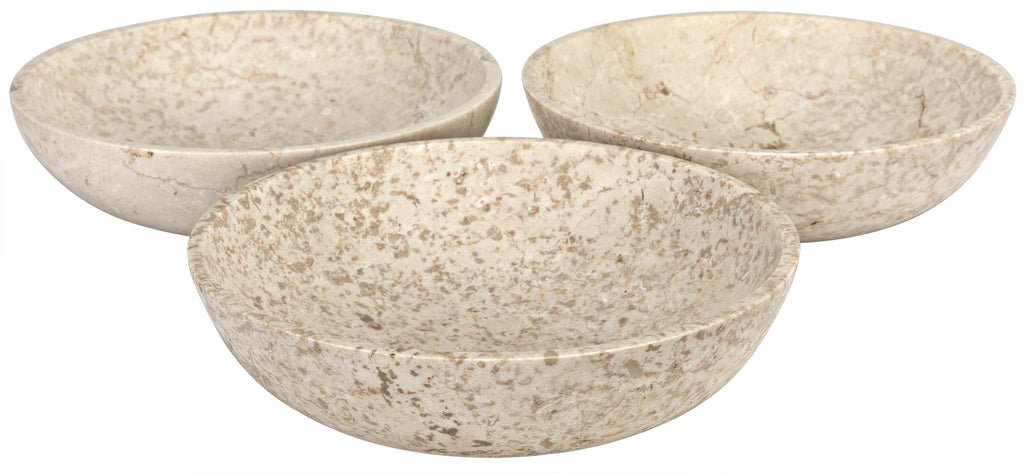 NOIR Marble Bowls Set of 3