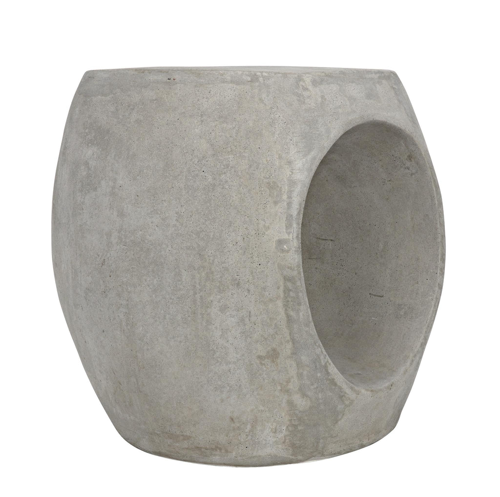 NOIR Trou Side Table/Stool Fiber Cement