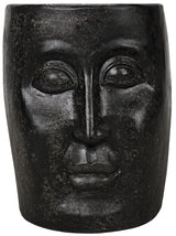 NOIR Head Side Table Black Fiber Cement