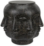 NOIR Multi-Face Stool Black Fiber Cement