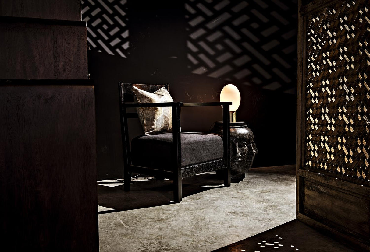 NOIR Multi-Face Stool Black Fiber Cement