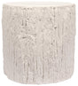 NOIR Trunk Side Table White Fiber Cement
