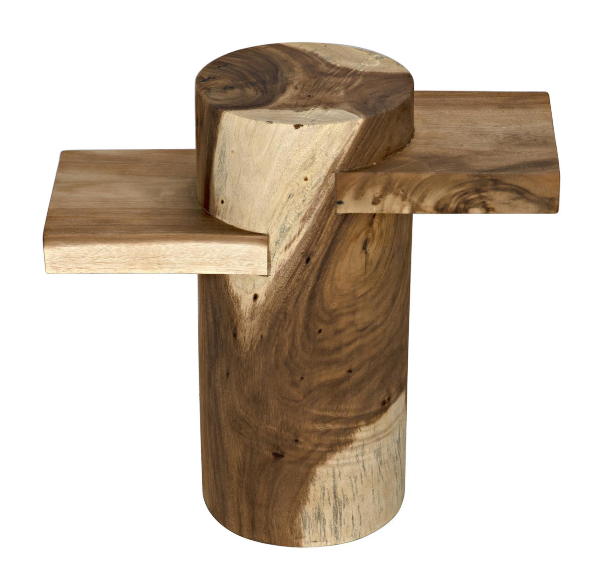 NOIR Tabula Side Table Munggur Wood