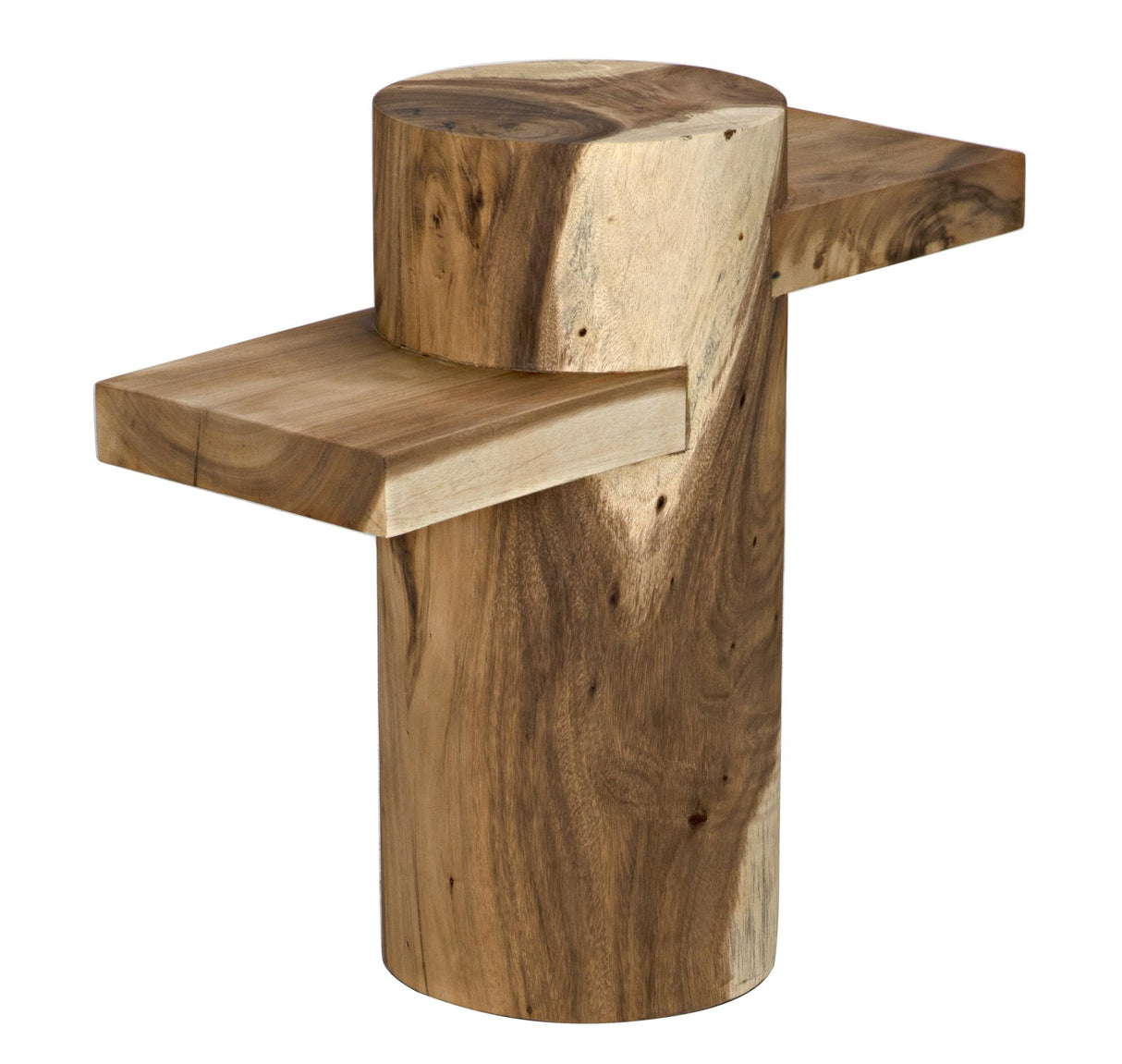 NOIR Tabula Side Table Munggur Wood