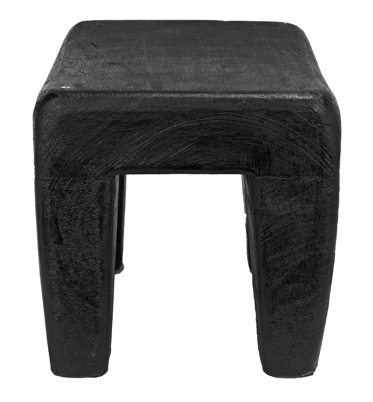 NOIR Sumo Stool Black Burnt