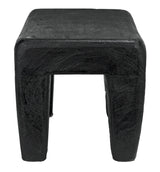NOIR Sumo Stool Black Burnt