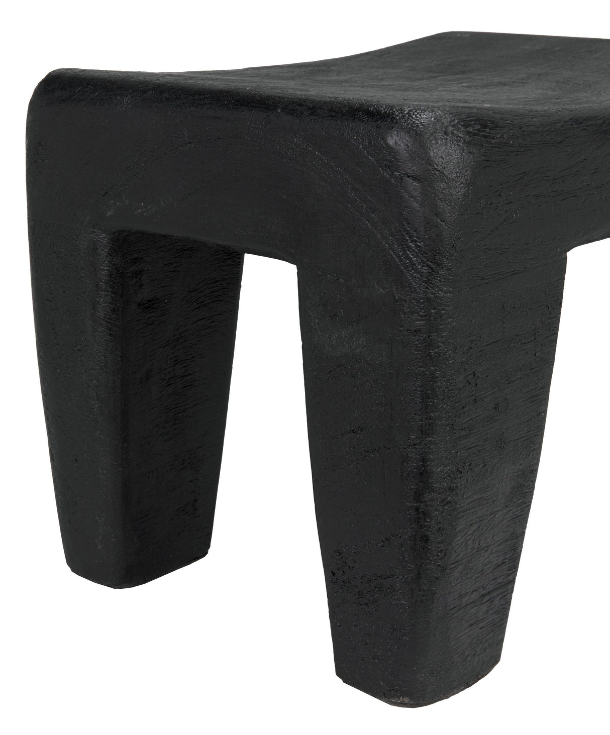 NOIR Sumo Stool Black Burnt