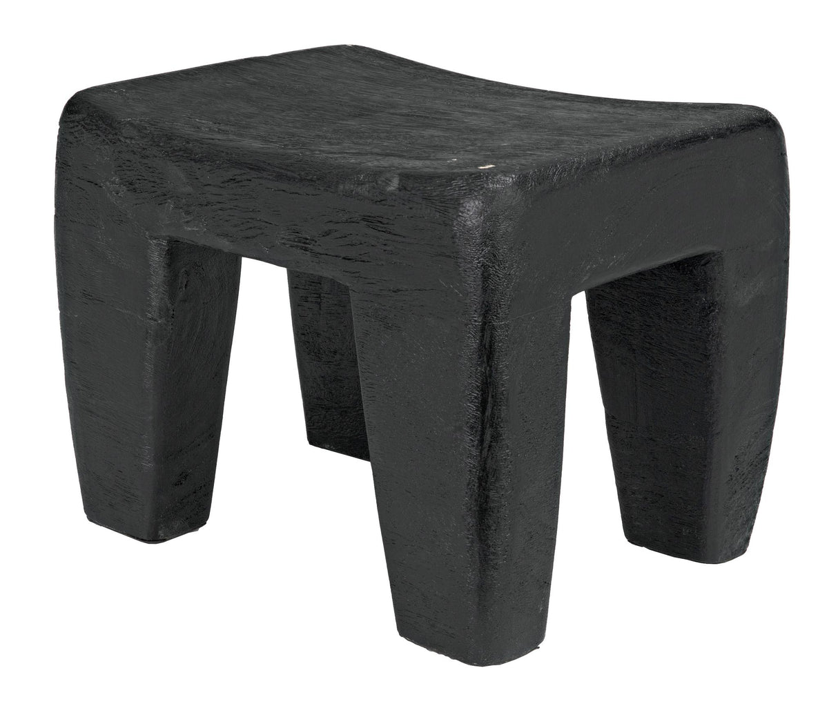 NOIR Sumo Stool Black Burnt