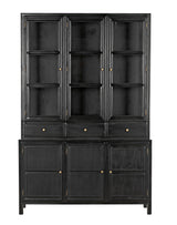NOIR Colonial Hutch Hand Rubbed Black
