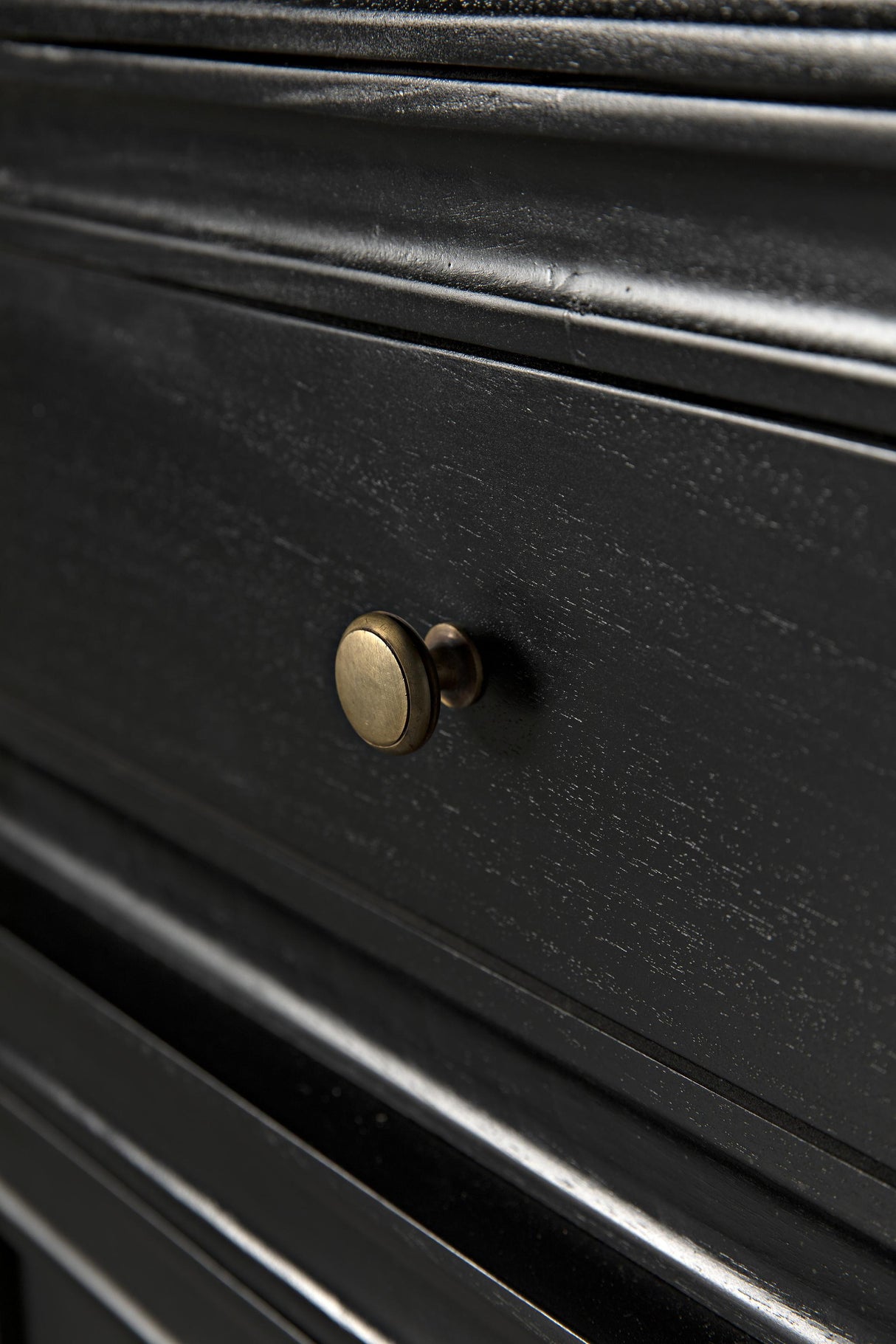 NOIR Colonial Hutch Hand Rubbed Black