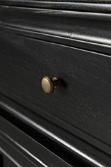 NOIR Colonial Hutch Hand Rubbed Black