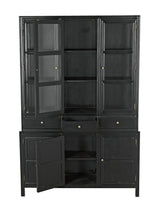 NOIR Colonial Hutch Hand Rubbed Black