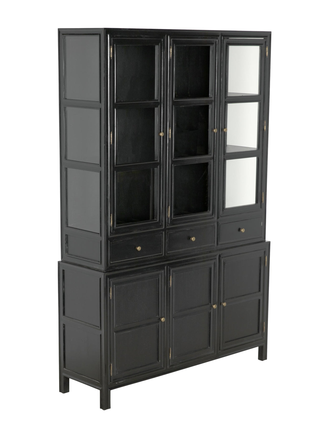 NOIR Colonial Hutch Hand Rubbed Black