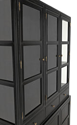 NOIR Colonial Hutch Hand Rubbed Black