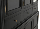 NOIR Colonial Hutch Hand Rubbed Black