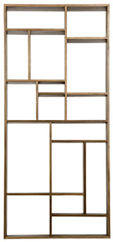 NOIR Malic Shelf Dark Walnut