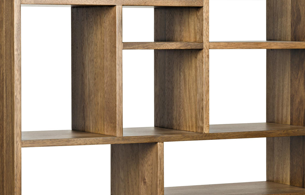 NOIR Malic Shelf Dark Walnut