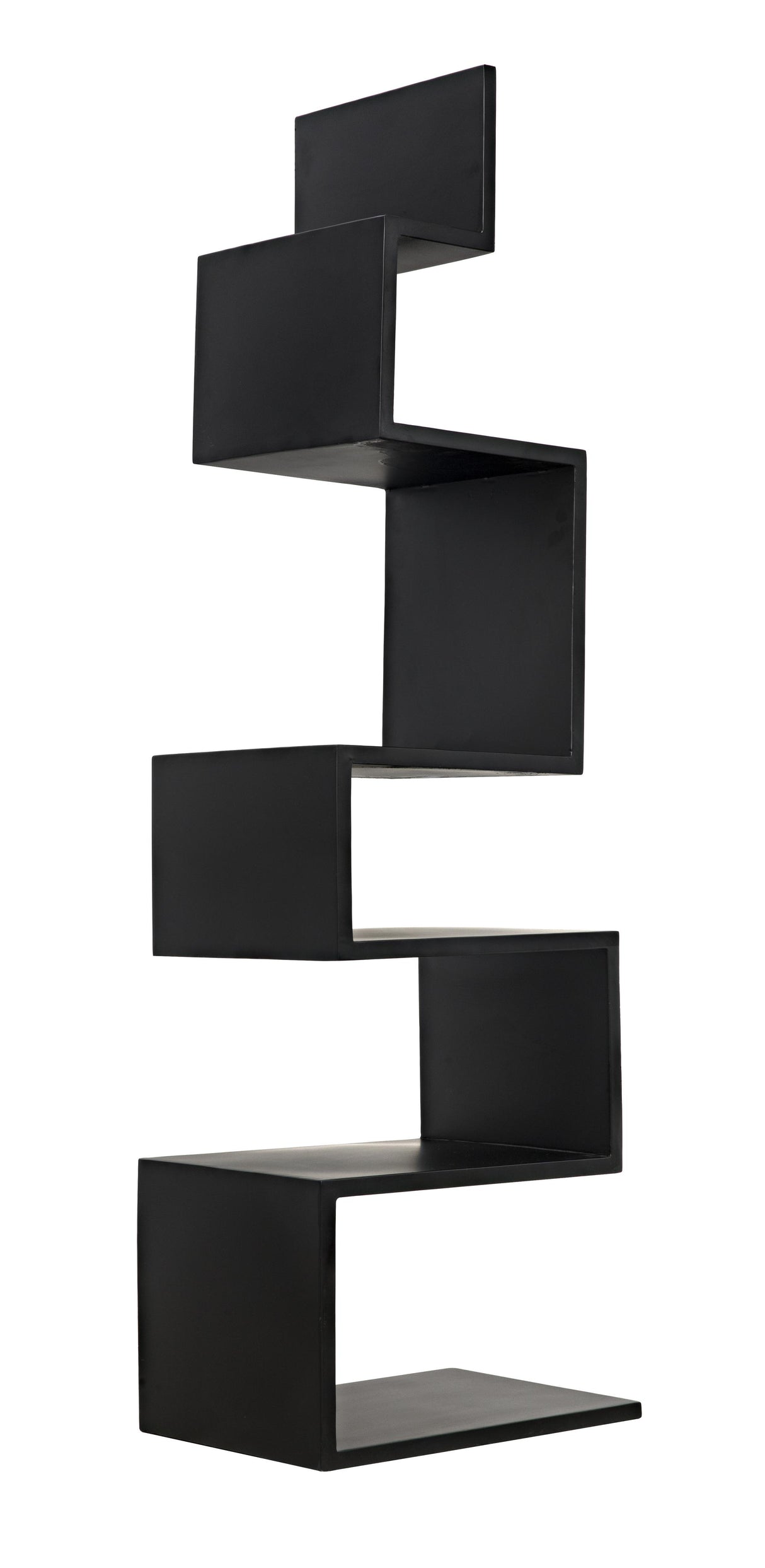 NOIR Laszlo Bookcase Black Steel