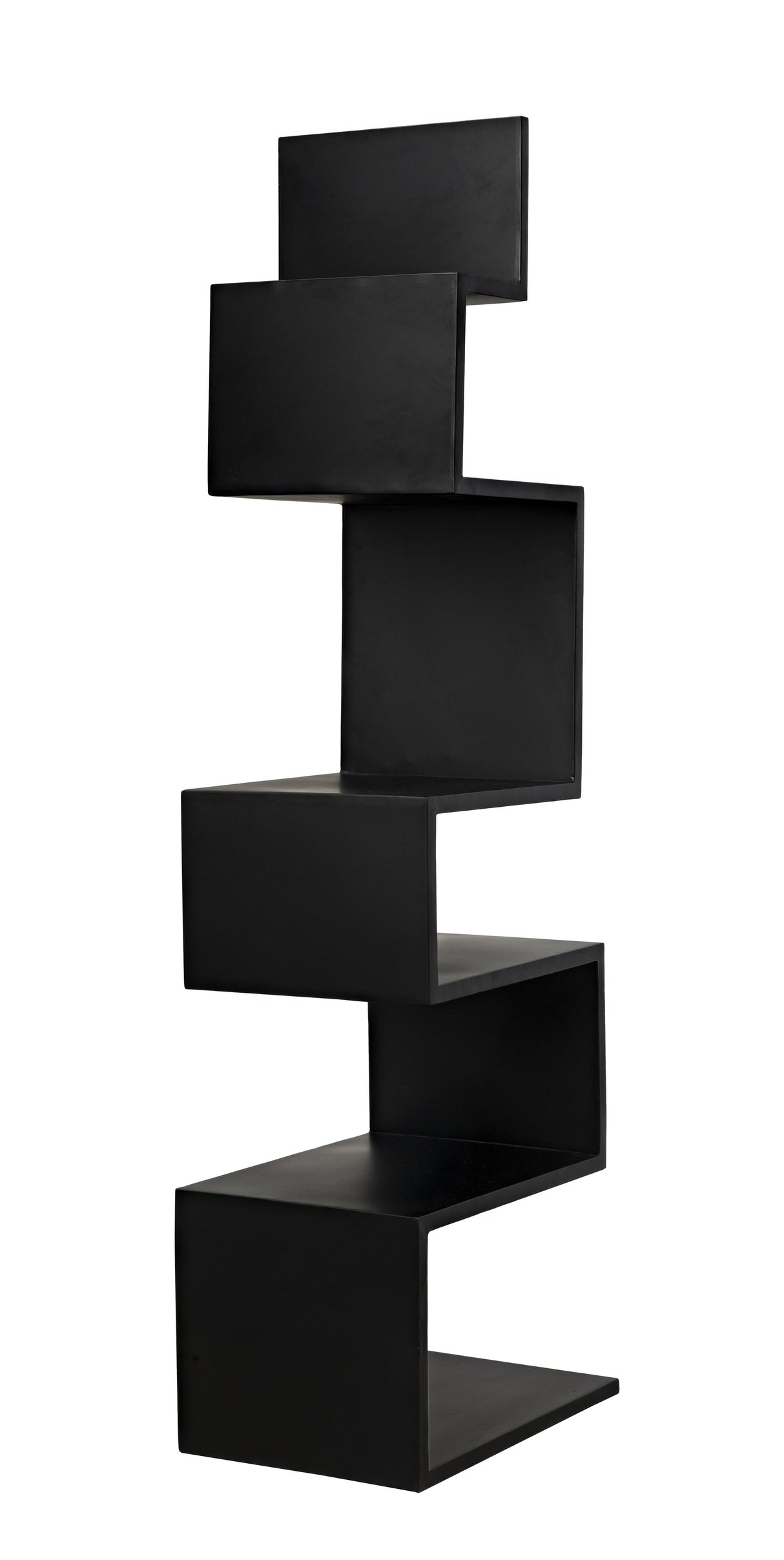 NOIR Laszlo Bookcase Black Steel