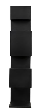 NOIR Laszlo Bookcase Black Steel