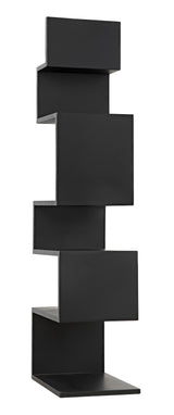 NOIR Laszlo Bookcase Black Steel