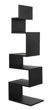 NOIR Laszlo Bookcase Black Steel